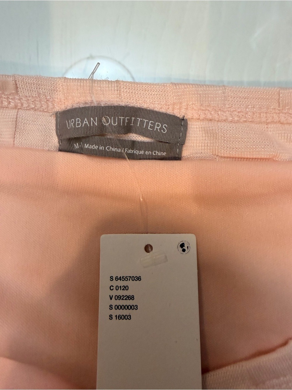 Urban Outfitters Pink Textured Midi Dress NWT M - Picture 5 of 9